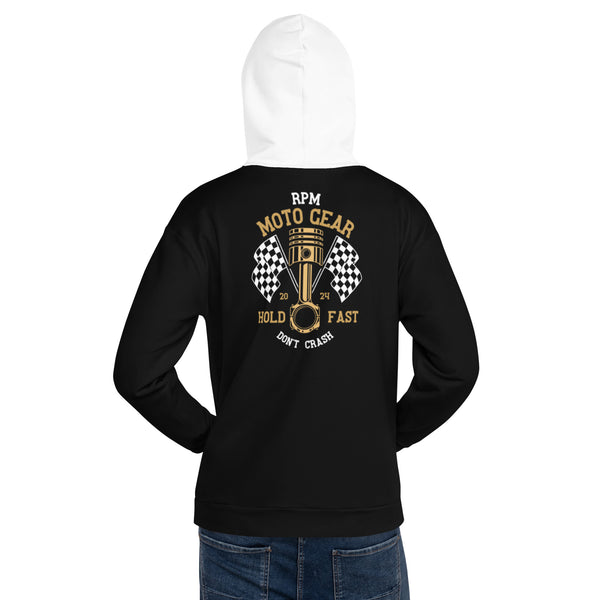 Hold Fast Don't Crash 2-Tone Hoodie