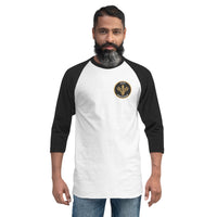 3/4 sleeve raglan shirt