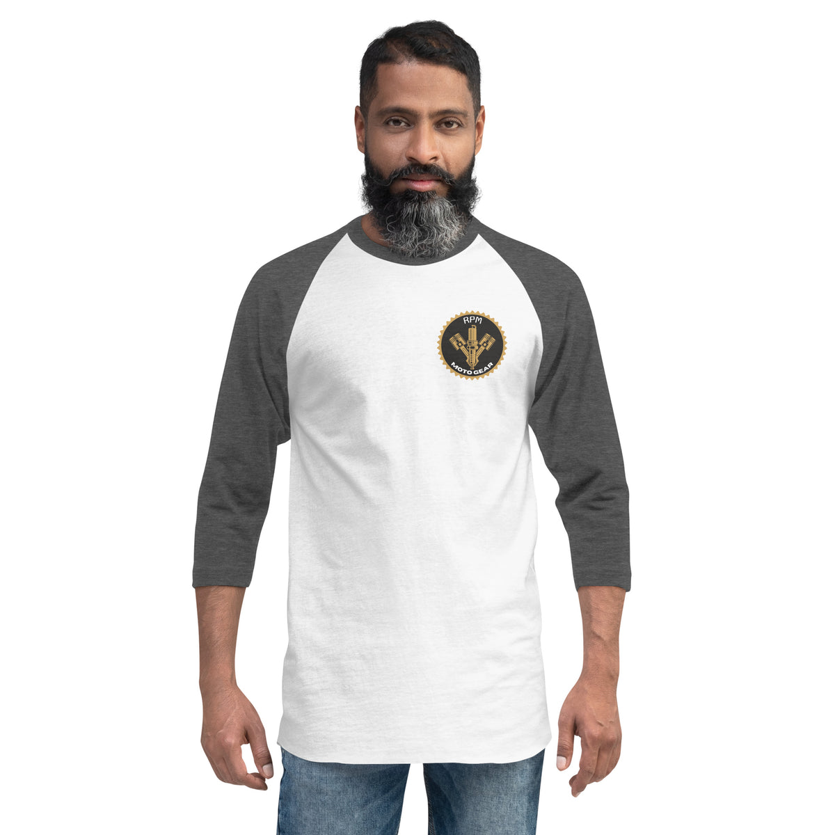 3/4 sleeve raglan shirt