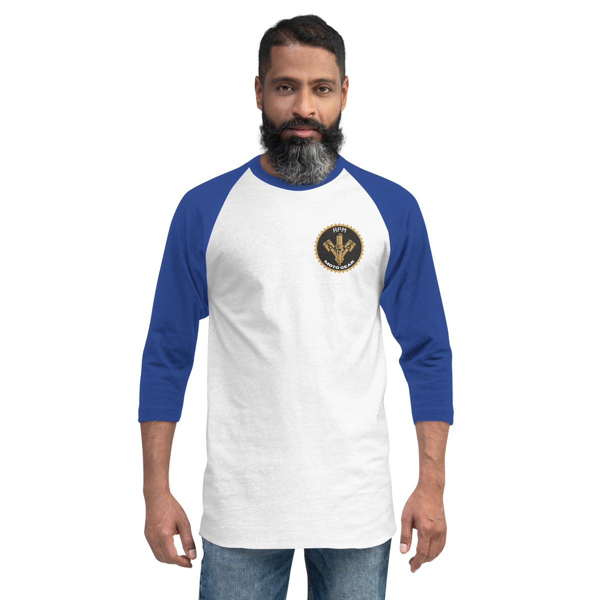 3/4 sleeve raglan shirt